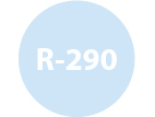 Ecological refrigerant R290 - propane